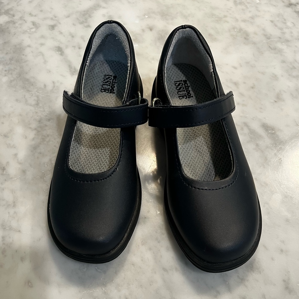 Prodigy Girls School Issue Shoes, Navy